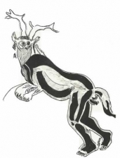 Peinture rupestre de la grotte des Trois-Frères